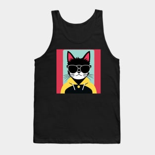 Retro Cat Tank Top